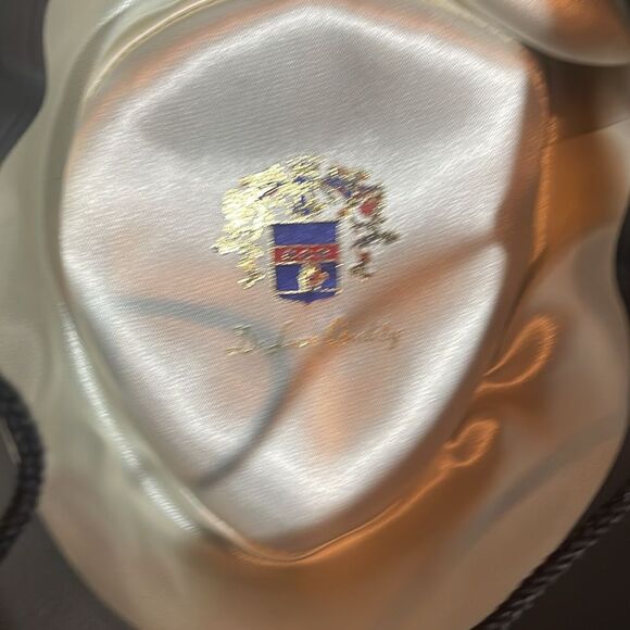 Vintage de luxe quality hat with feathers small - Picture 5 of 8